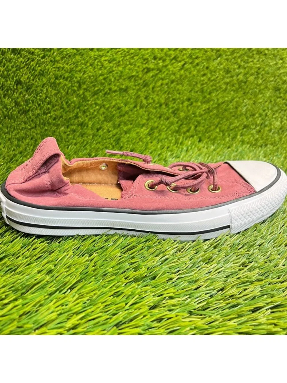 Converse‎ CTAS Shoreline Slip Womens Size 7 Pink Athletic Skate Shoes Sneakers